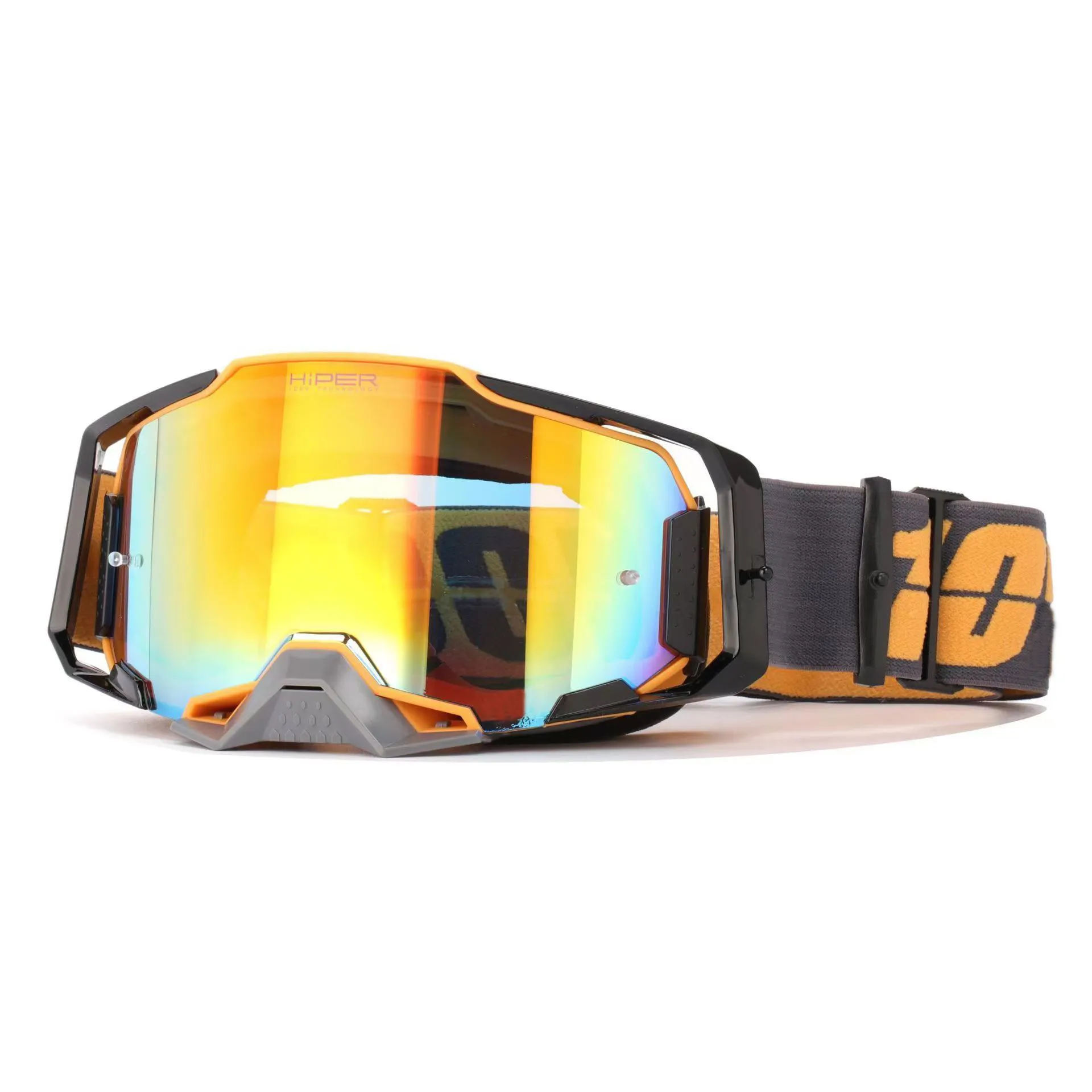 Neue Motorrad Motocross Brille Sport Helm Brille benutzer definierte mx BMX Dirt Bike Offroad ATV klare Brille Motorrad Brille