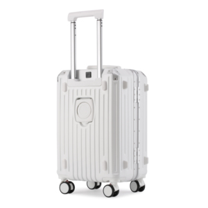 <strong>TSA</strong> Lock Suitcas Luggage with Anti-Bacterial Aluminum Frame Metal Frame <strong>Carryons</strong> with Phone Stand with Hooks and Front Handle - Product Image 4