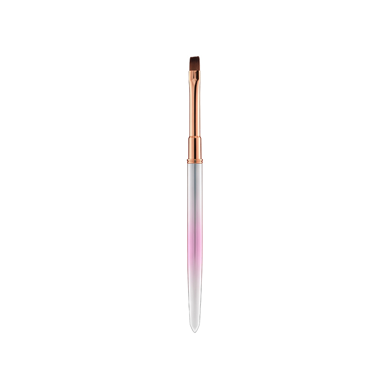 Pinceau plat biseauté pour gel 1