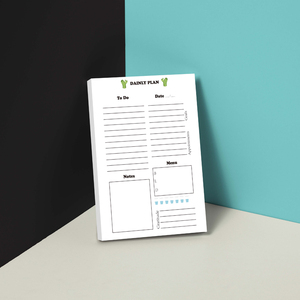 Wholesale Custom A5 Daily <strong>Notepad</strong> Planner <strong>Memo</strong> Pad Notes to Do List - Product Image 4