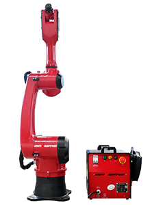 Brazo de robot de soldadura 4 ejes 5kgs Palletzing Brazo robótico con sistemas de controlador de robot CNC con servomotor y controlador - Product Image 6
