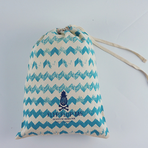 Mochila con cordón de lona de algodón blanco personalizada, bolsa de regalo de yute y lino con material de PP personalizado con logotipo - Product Image 6