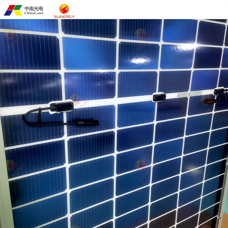 Bifacial JINKO fotovoltaik paneller 565W 570W 580W 585W yüksek çıkış yarım hücreleri güneş panelleri ev kullanımı için