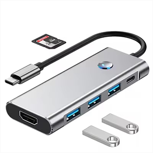 Tipo personalizzato C rete Video Audio Laptop PC Docking Station Laptop Hub USB C con trova il mio localizzatore globale cercatore di posizione - Product Image 4