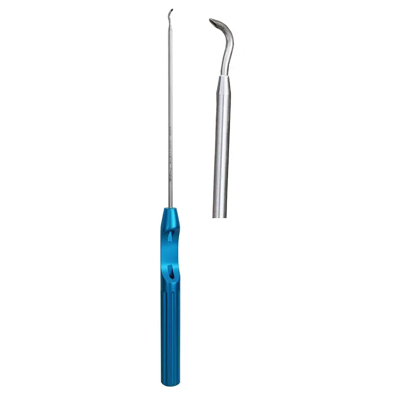 Suture Lasso-Instrumentos de artroscopia de hombro para passer, de sutura curvada, recta hacia arriba