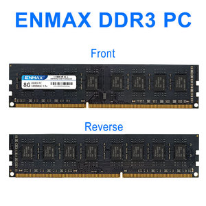 ENMAX 8GB DDR3 <strong>Memory</strong> RAM for <strong>Desktop</strong> Use 1600MHZ Non-ECC with 4GB Built-in <strong>Memory</strong> 1333MHZ in Stock - Product Image 2
