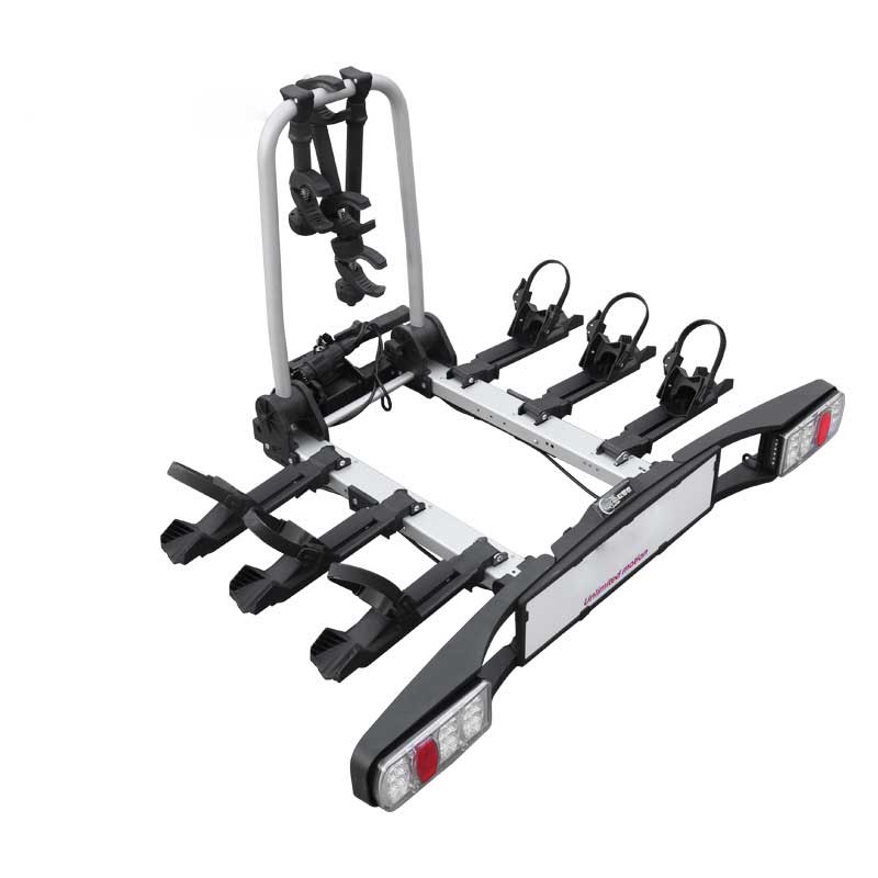 Noir-3 cadres pliants (alliage d'aluminium)