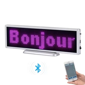 Programmable Scrolling <strong>Message</strong> LED Desk Board for Meeting Reception Show Supermarket Advertising LED <strong>Bluetooth</strong> <strong>Display</strong> Desktop - Product Image 6