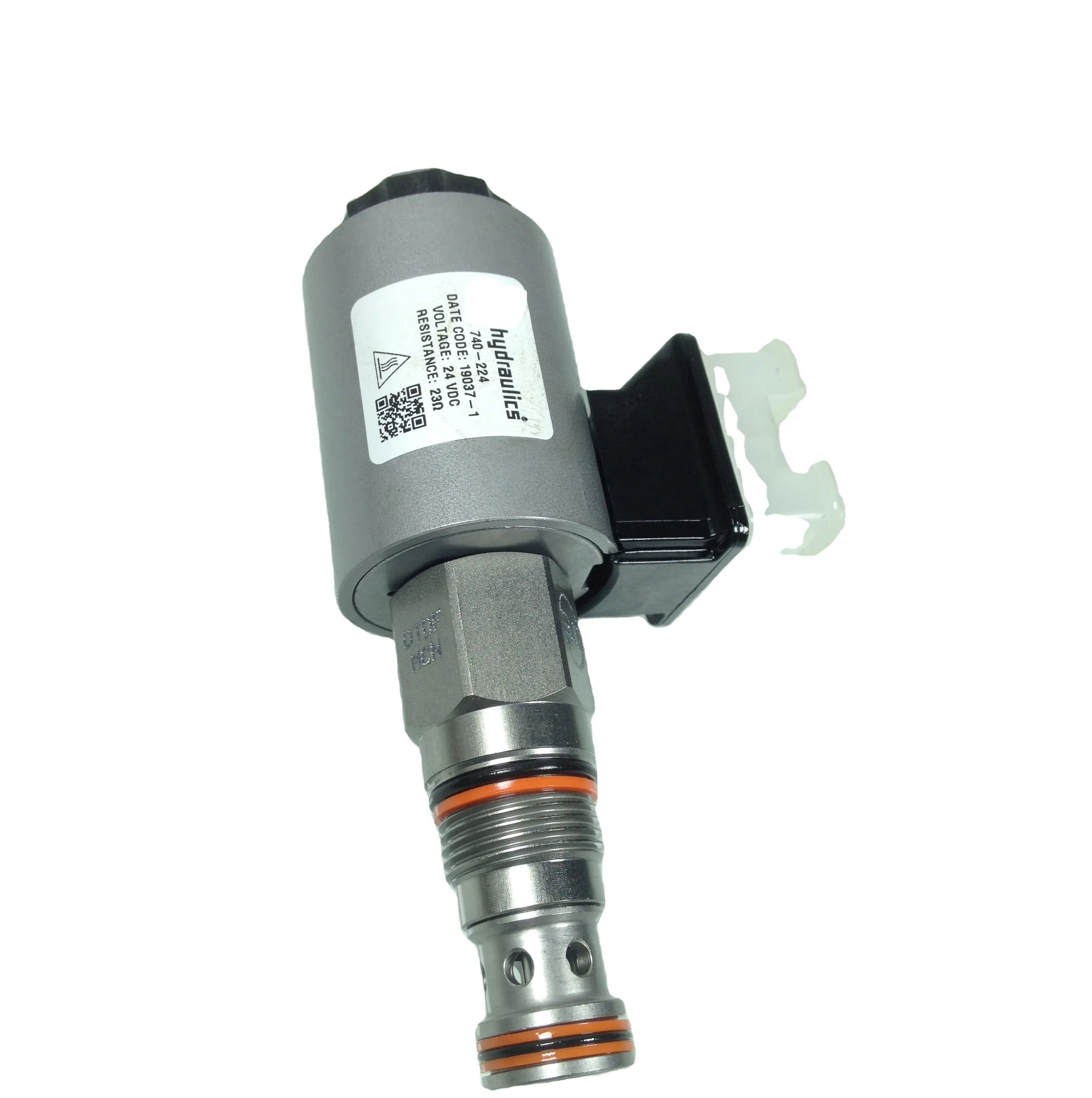 Poppet Normally closed 2 Position 2 Way Solenoid leakless Double Lock DTDFXCN High Pressure Threaded cartridge hydraulic valve