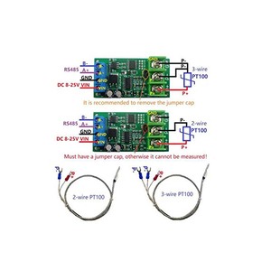 PT100 Temperature <strong>Sensor</strong> Transmitter Thermal Resistance PTA9B01 PT100 RS485 <strong>Sensor</strong> Module