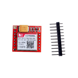 コンパクトSIM800L GPRS GSMモジュールマイクロSIMスロットクアッドバンドTTLシリアルポートアンドアンテナ付き - Product Image 3