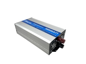 Fit4Less-inversor de onda sinusoidal modificada, 3000W, entrada DC12 V o 24 V a salida de CA 220V 50Hz con USB y pantalla remota LCD - Product Image 4