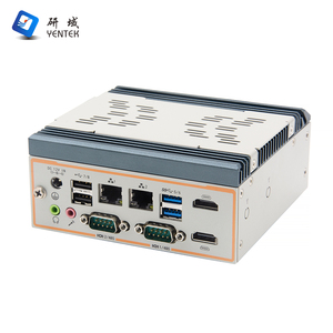 Fanless <strong>Desktop</strong> <strong>Computer</strong> Intel J4125 J6412 DDR4 M.<strong>2</strong> HD Dual Display Dual LAN Dual COM <strong>Linux</strong> Win10 Industrial Mini Pc - Product Image 2