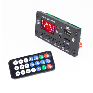 บอร์ดเครื่องขยายเสียงถอดรหัส MP3 2*25W พร้อม FM/tf/usa/aux สำหรับลำโพงรถยนต์ระบบบลูทูธมาเธอร์บอร์ดถอดรหัสเสียง - Product Image 6