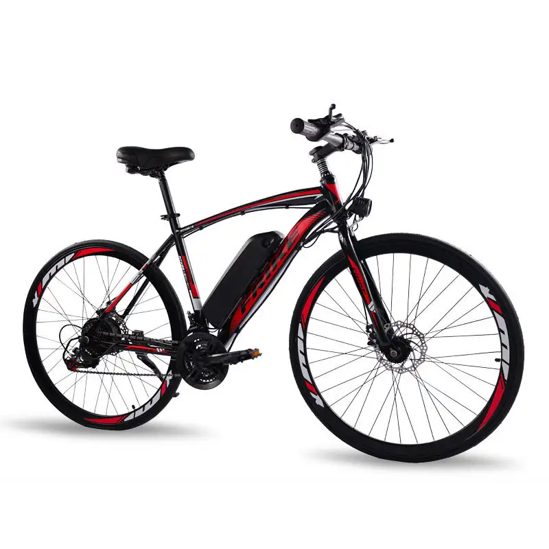 Personalizzazione all'ingrosso bici elettrica per adulti 21 velocità 36V 8AH 10AH 700C batteria al litio 250W bici per mountain bike