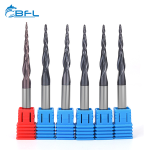 BFL Rắn Carbide Gỗ Router Bits Côn Bóng Mũi Endmill HRC55 Bull Mũi Phay Cutter Cho Chế Biến Gỗ - Product Image 5