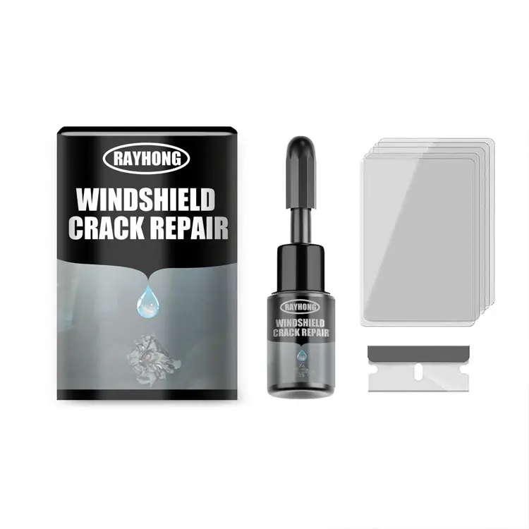 Vender Bem Novo Tipo Auto Pára-brisas Reparação Agente Vidro Crack Car Window Phone Screen Repair Kit Adesivo