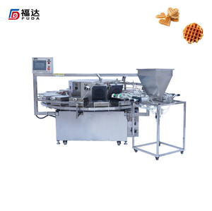 Hoge Kwaliteit Commerciële Wafelijzer Machine Roestvrijstalen Temperatuur Tijdregeling Wafelijzer Wafer Machine - Product Image 1