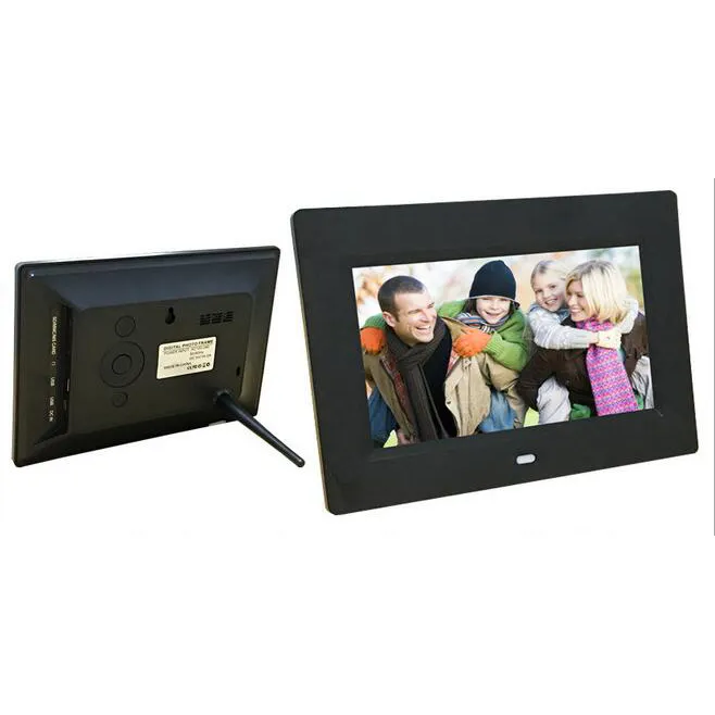 HD 1080P 7 "zoll TFT LCD körper sensor video media player screen mit USB/SD reader