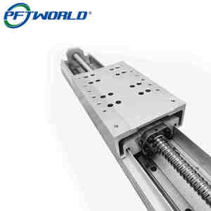 Actuador de tornillo de bola CNC de alta precisión resistente a altas temperaturas Mesa deslizante de movimiento de guía lineal de eje Z eléctrico para automatización - Product Image 2