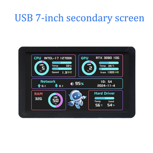 7-inch Secondary screen USB computer sub screen supports <strong>Raspberry</strong> <strong>Pi</strong>, Windows, <strong>Android</strong> and other system 7 inch IPS touch panel - Product Image 5