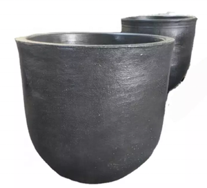 定制耐高温碳化硅石墨坩埚，用于冶炼金、银、铜、铝 - Product Image 2