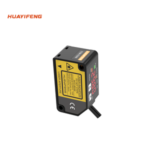 Huayifeng Micro Sensor de Desplazamiento láser NPN PNP salidas con voltaje analógico y salidas de corriente