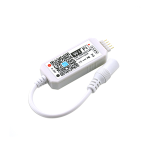 Prezzo più basso Smart Magic Home DC5V-24V microfono musicale fai da te 4A 100W Mini <span class=keywords><strong>Controller</strong></span> <span class=keywords><strong>WiFi</strong></span> RGBW per illuminazione RGBW
