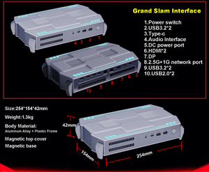 Mini PC <span class=keywords><strong>Intel</strong></span> <span class=keywords><strong>Core</strong></span> <span class=keywords><strong>I7</strong></span>/i9 de 12.ª/13.ª Generación con Tarjeta Gráfica RTX3060 de 12 GB, 64 GB, Win10/11, Nueva Computadora de Escritorio para Juegos de 12.ª Generación - Product Image 4