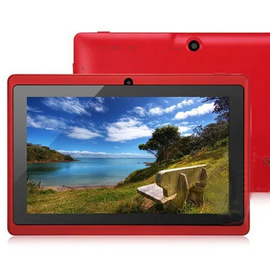 Tablet per bambini Tablet PC Android da 7 pollici 1GB RAM 16GB ROM schermo di protezione degli occhi di sicurezza WiFi Dual Camera giochi educativi