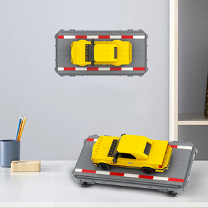 MOC1541 montajes de coches de carreras 158 Uds ladrillos creativos compatibles ensamblar partículas recoger bloques de construcción educativos juguetes de regalo para niños - Product Image 2