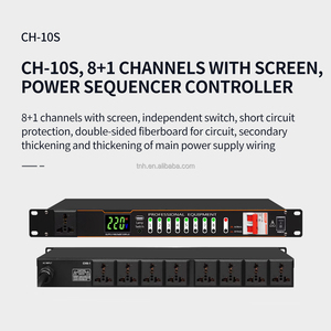 PS-CH8 CH10 CH10S 8 10 9-канальный Профессиональный контроллер с экраном для аудиооборудования - Product Image 6