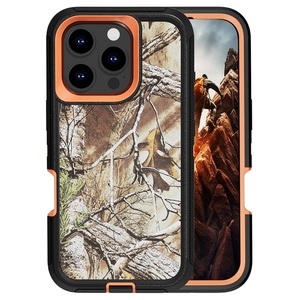 เคสลายพรางกันกระแทกเกราะไฮบริดที่ทนทานสำหรับ iPhone 16 PRO MAX XR XS MAX - Product Image 2