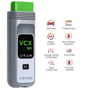 VXDIAG VCX SE VX108 OBD2-Autoscanner für VW DOIP J2534 ECU Programming Coding Code Reader