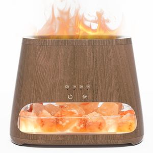 Aroma <strong>Diffuser</strong> with Flame and Himalaya Salt with 200ml Capacity - Product Image 4