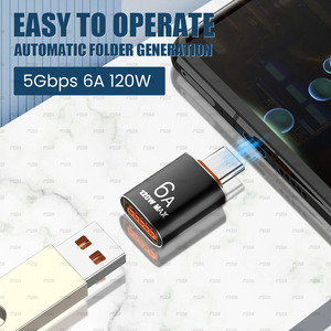 อะแดปเตอร์ USB to USB-C ประเภท C ตัวแปลงหญิงเป็นชายสําหรับการเดินทางสําหรับ Apple Watch สําหรับ iPhone 15 iPadAirpodsCarPlay - Product Image 4