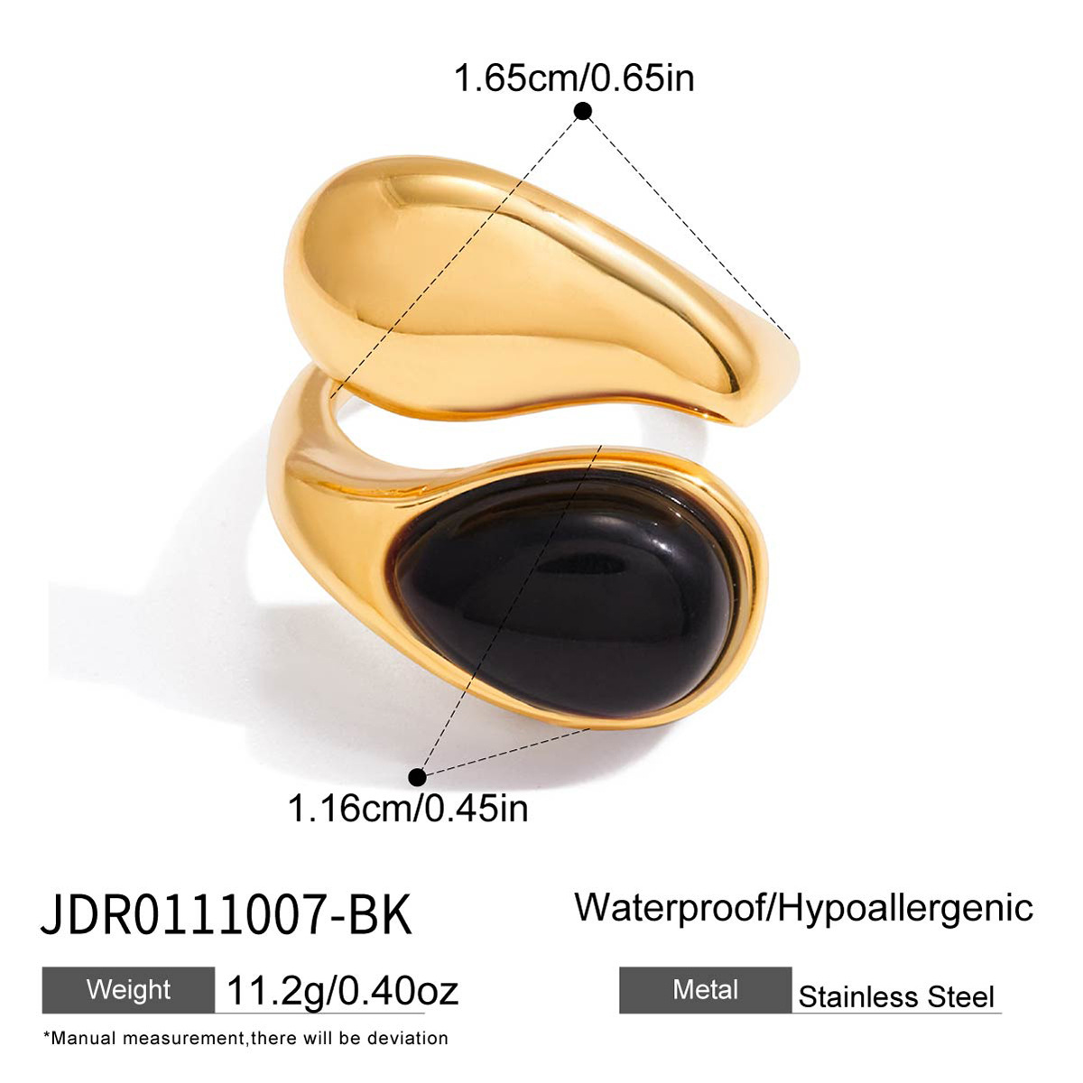 JDR0111007-BK Obsidienne