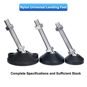<strong>Leveling</strong> <strong>Feet</strong> M10 Adjustable <strong>Table</strong> <strong>Feet</strong> Threaded Screw Levelers <strong>Foot</strong> Stainless Steel for Furniture Legs With Nylon Base Dia 50mm - Product Image 6
