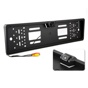 European Car License Plate Frame Backup Camera Rear View Camera Number Plate Holder with <strong>Reversing</strong> Radar System Parking <strong>Sensor</strong> - Product Image 6