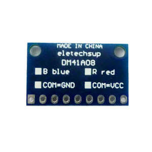 3,3 V 5V 8 Bit Blau/Rot LED-Anzeige für gemeinsame Anoden/Kathoden Modul DIY-Kit für Arduino NANO UNO Himbeer Pi 4 Nodemcu