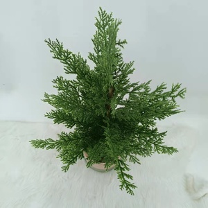 装飾屋外安い木人工ヒノキの葉の木 - Product Image 2