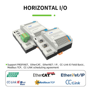 Großhandels preis 16/32 Digitaler Ein-und Ausgang Remote-E/A-Modul Profinet/Ether CAT/Modbus TCP/CC-LINK Plc Programming Controller