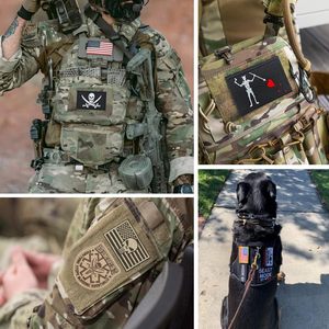 Custom Allsize Funny <strong>Hook</strong> <strong>and</strong> <strong>Loop</strong> Tapes Full Embroidery <strong>Loop</strong> <strong>and</strong> <strong>Hook</strong> Embroidered American Flag Patch Embroidered Patches - Product Image 6