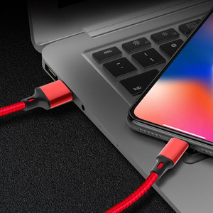 OEM USB Cデータケーブル1mナイロン編組高速充電2AマイクロコードAndroidスマートケーブル電話コンピュータ使用可能3フィート6フィート10フィート - Product Image 5