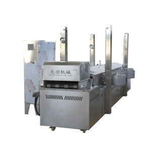 青豆商品蔬菜加工自动烫烫系统连续烫煮料理机 - Product Image 3