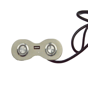 Controller manuale REGAL con pulsante a 2/4 tasti interruttore per sedia da divano controllo elettrico con ricarica usb multicolore vari stili - Product Image 2