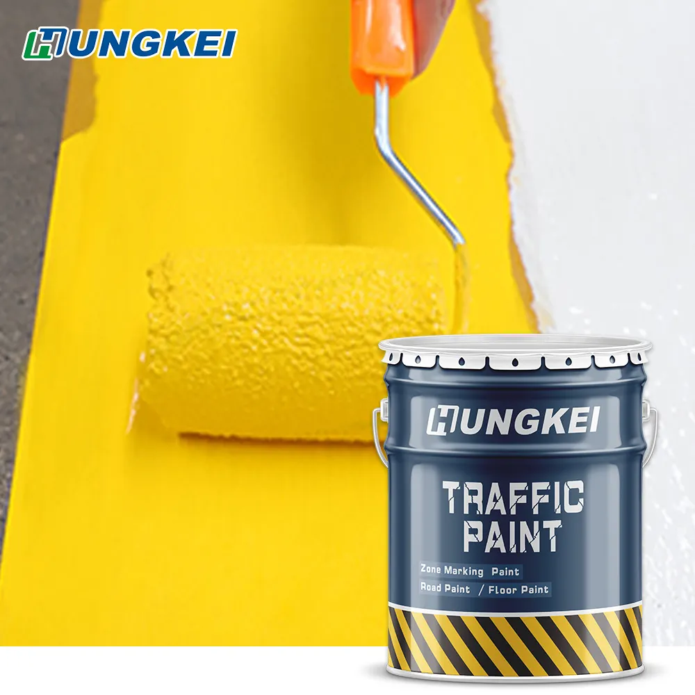 Huaren Thermoplastic Hot Melt Road Reflective Acrylic Marking Paint Traffic Coating