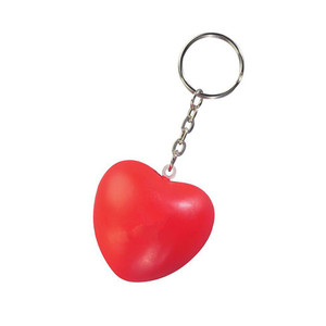 Khuyến Mại Tùy Chỉnh Chất Lượng Cao Pu Căng Thẳng Bóng Tình Yêu Hình Trái Tim Antistress Keychain - Product Image 2