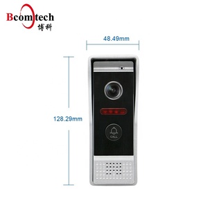 Система видеодомофона Bcomtech, дверной звонок Водонепроницаемый Ip65 с функцией оставления сообщений