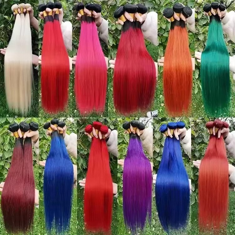 Paquets de cheveux humains